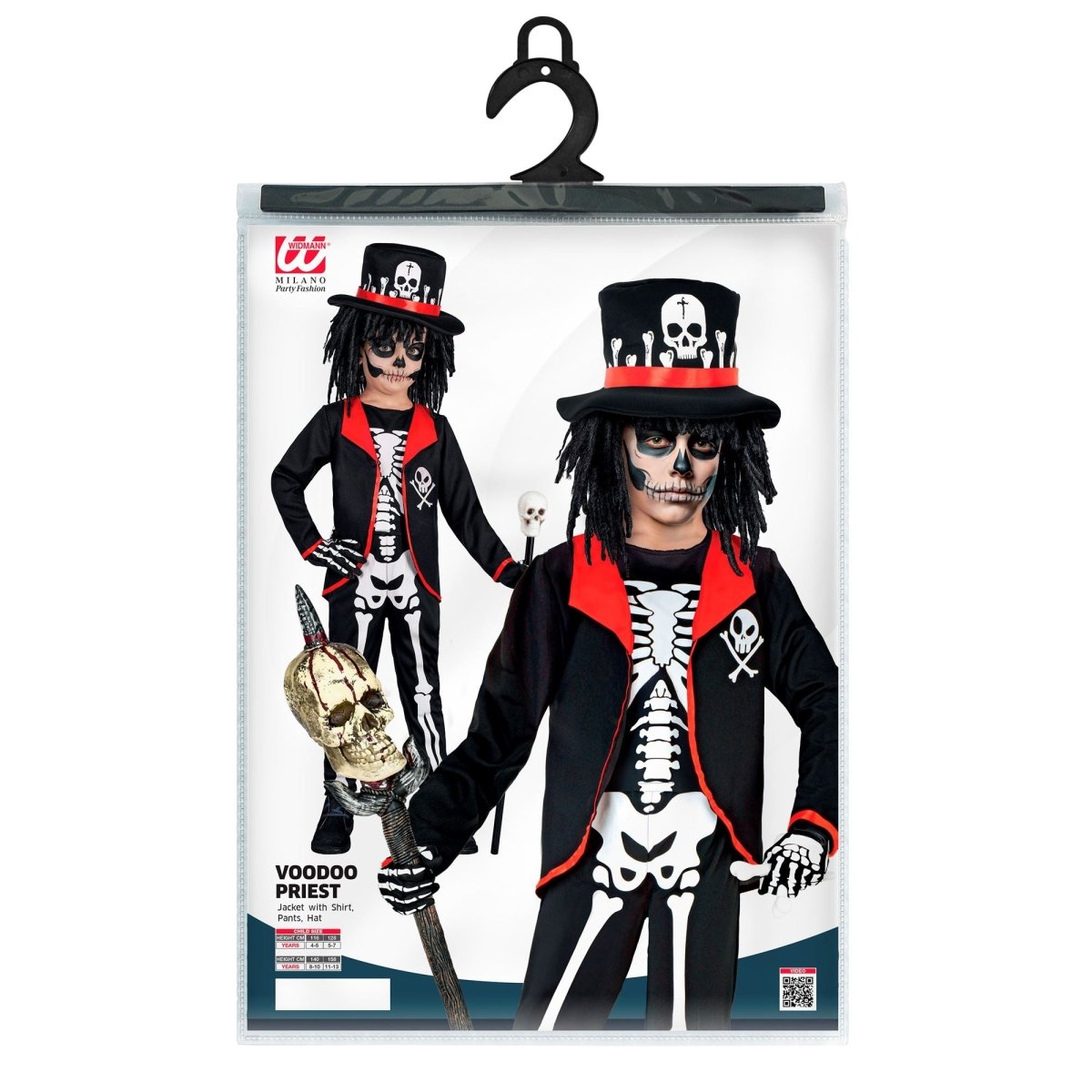 Halloween Kostuum Kind Priester Voodoo