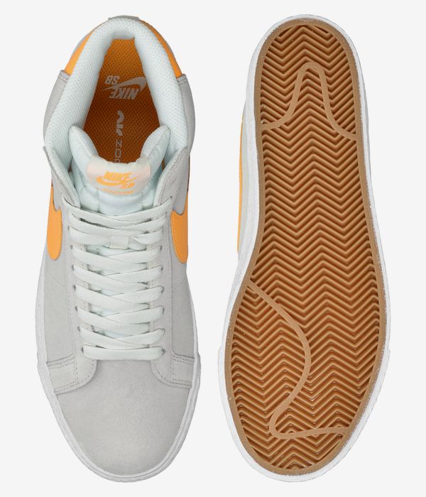 Nike SB Zoom Blazer Mid Schuh (summit white laser orange)