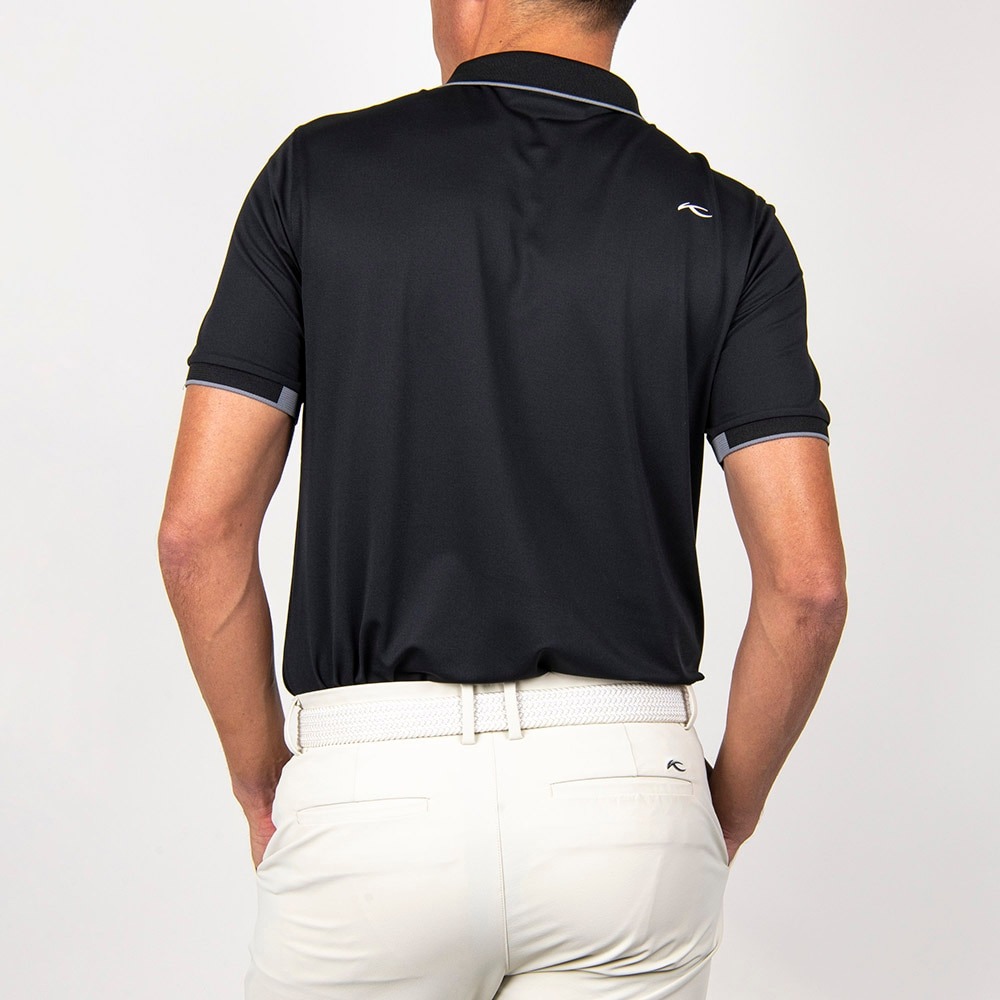Steve Polo S/S Herre Black