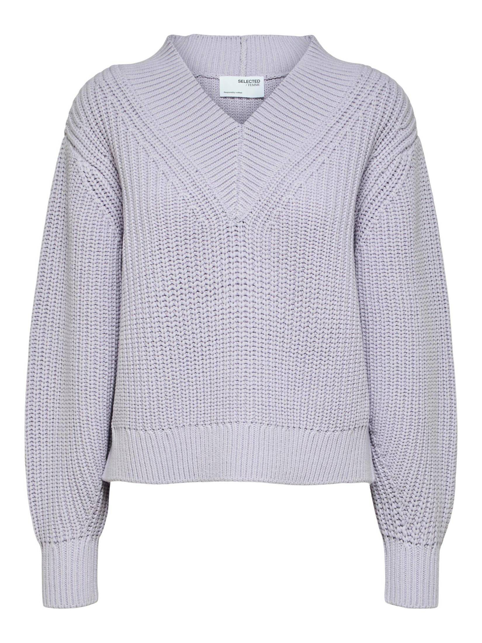 Selected Femme| Damen Pullover SLFMILEA CROPPED