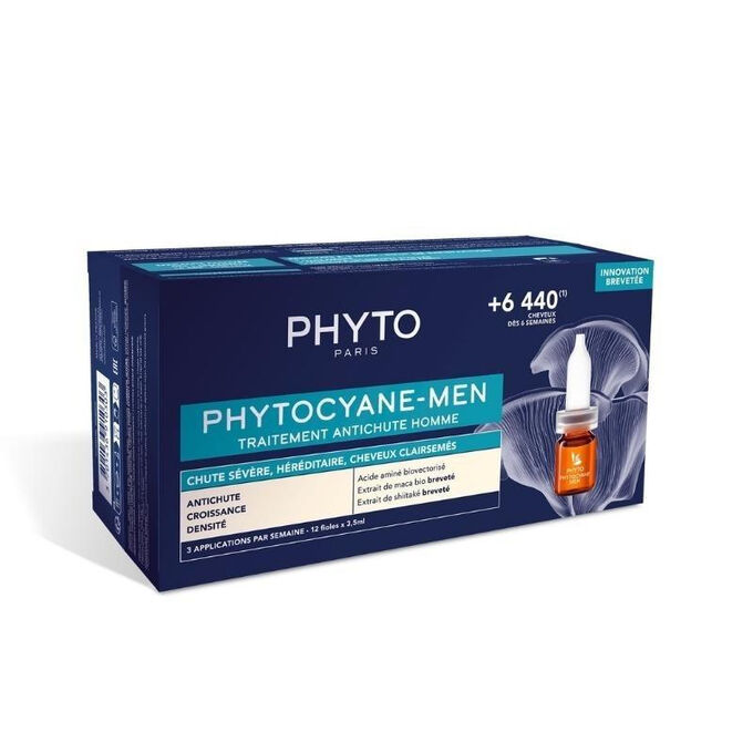 PHYTO Phytocyane Men Prog liq deutsch/italienisch Fl 3.5 ml