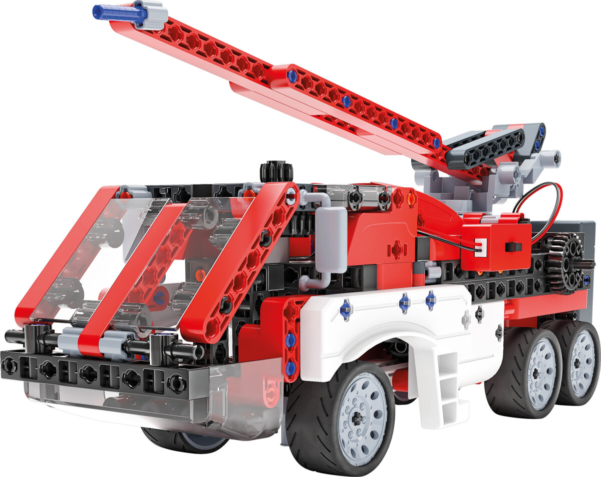 Clementoni - Science And Play Build - Mechanics - Fire Engine