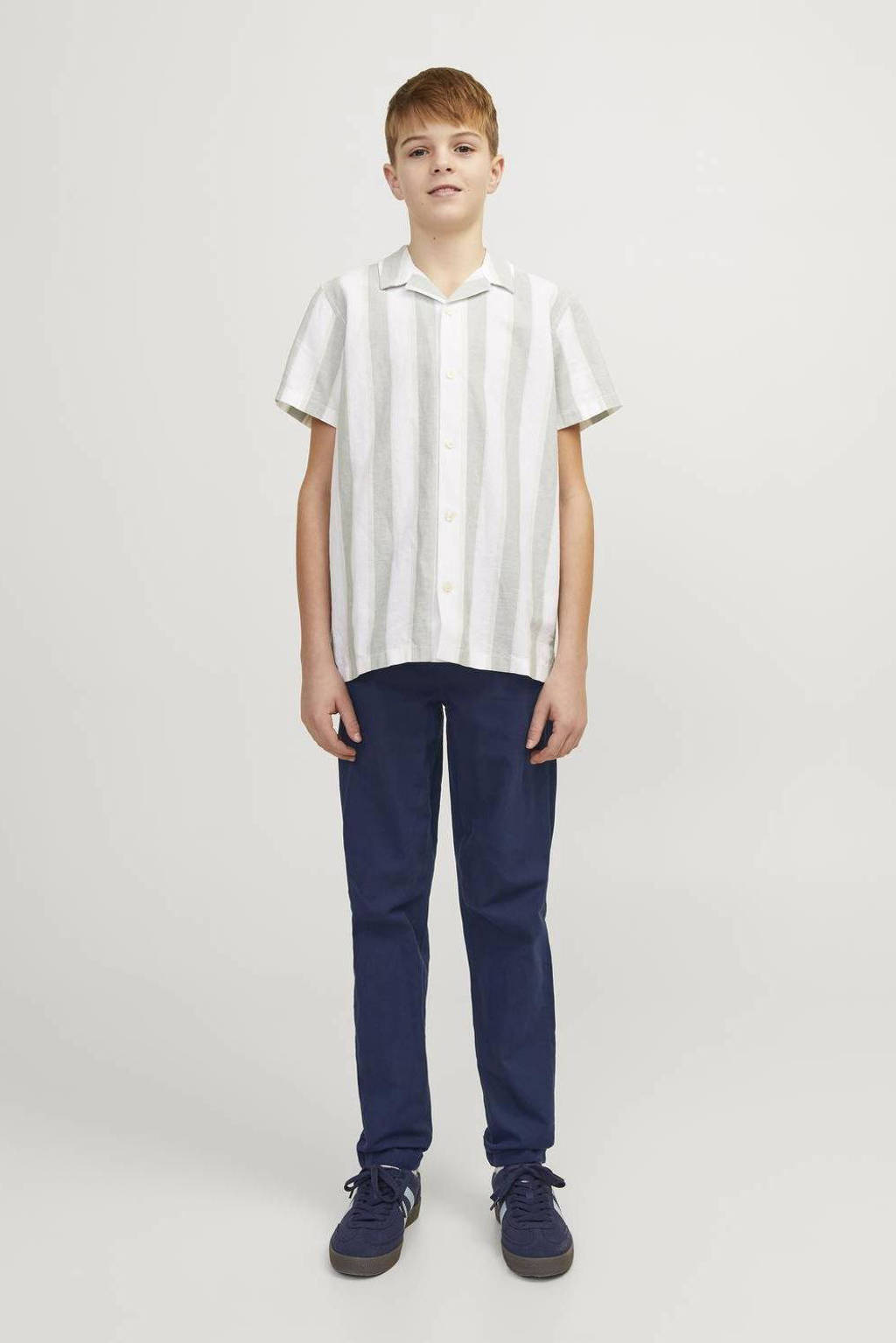 JACK & JONES broek JPSTKANE JJSUMMER donkerblauw