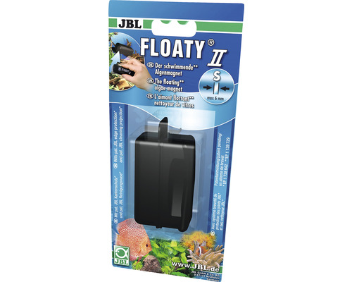 JBL Floaty II glasreiniger, drijvende algenmagneet, maat S