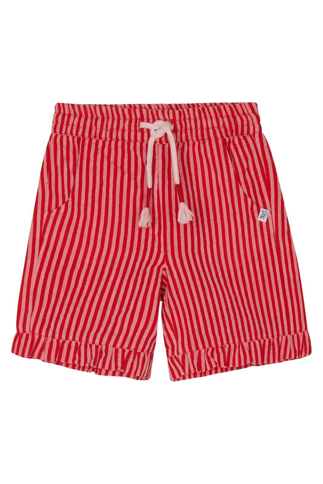 Noppies Kids Korte Broek Nazret - Stripe pattern Pink