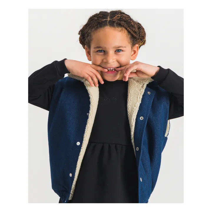Lours Paris Veste Sans Manches Denim Goose | Bleu jean
