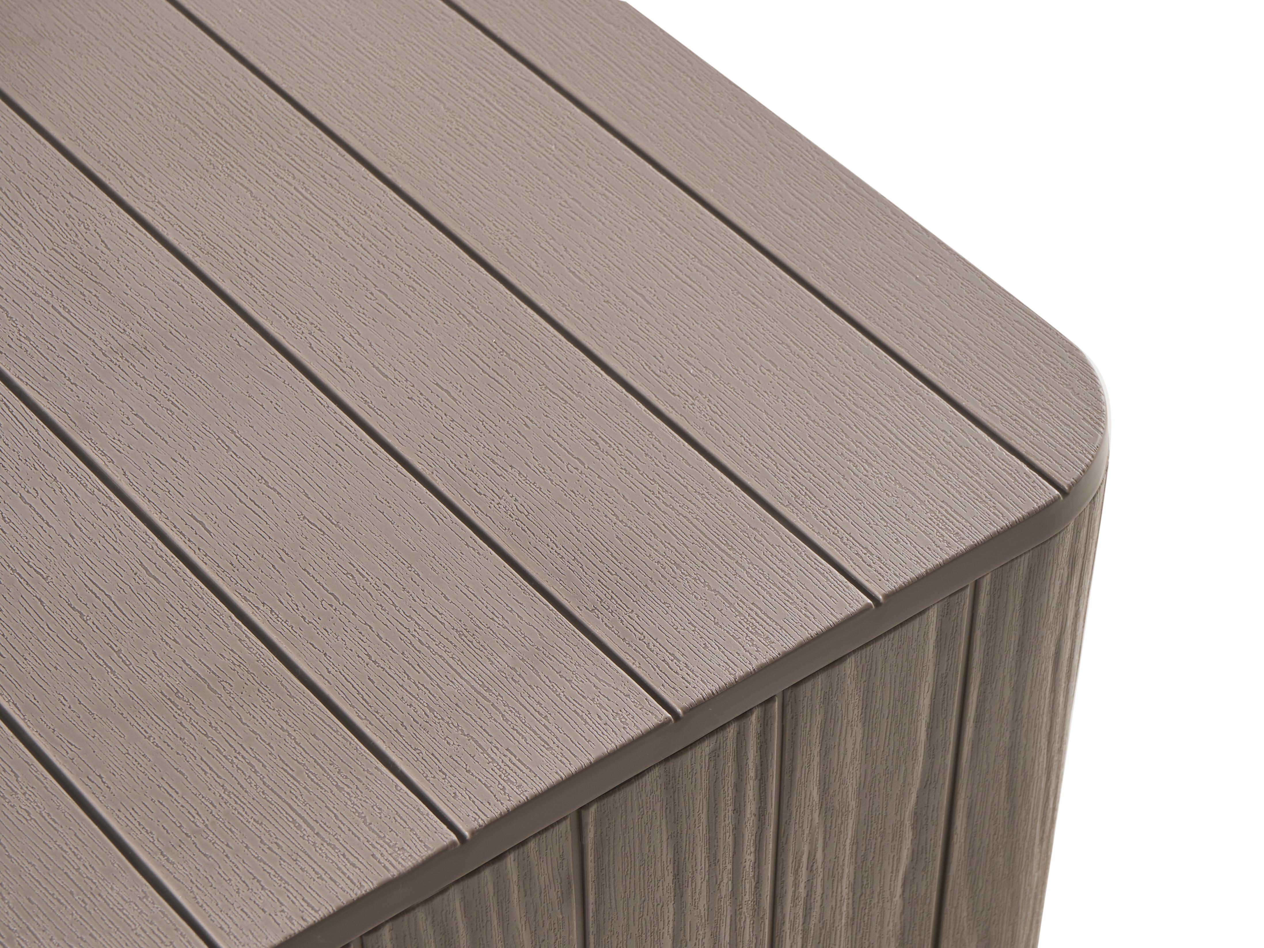 Kussenbox SARANDI 40 cm 40 cm Taupe