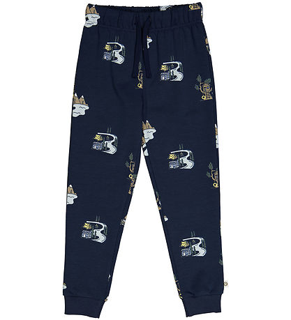 M?Slå Sweatpants - Camp - Night Blue/Balsam Blue/Cashew