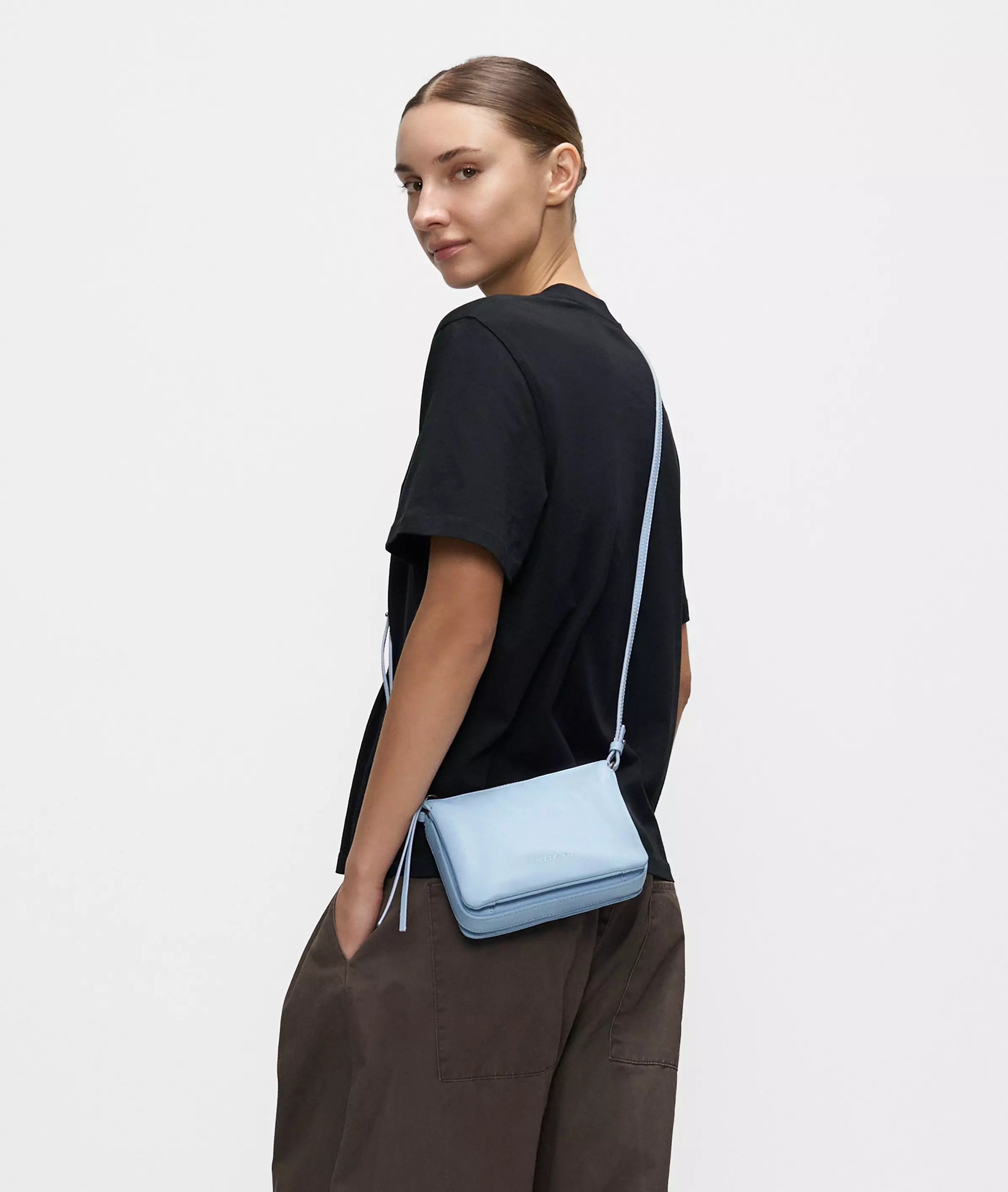 Nina Crossbody XS Small crossbody bag made from soft leather
