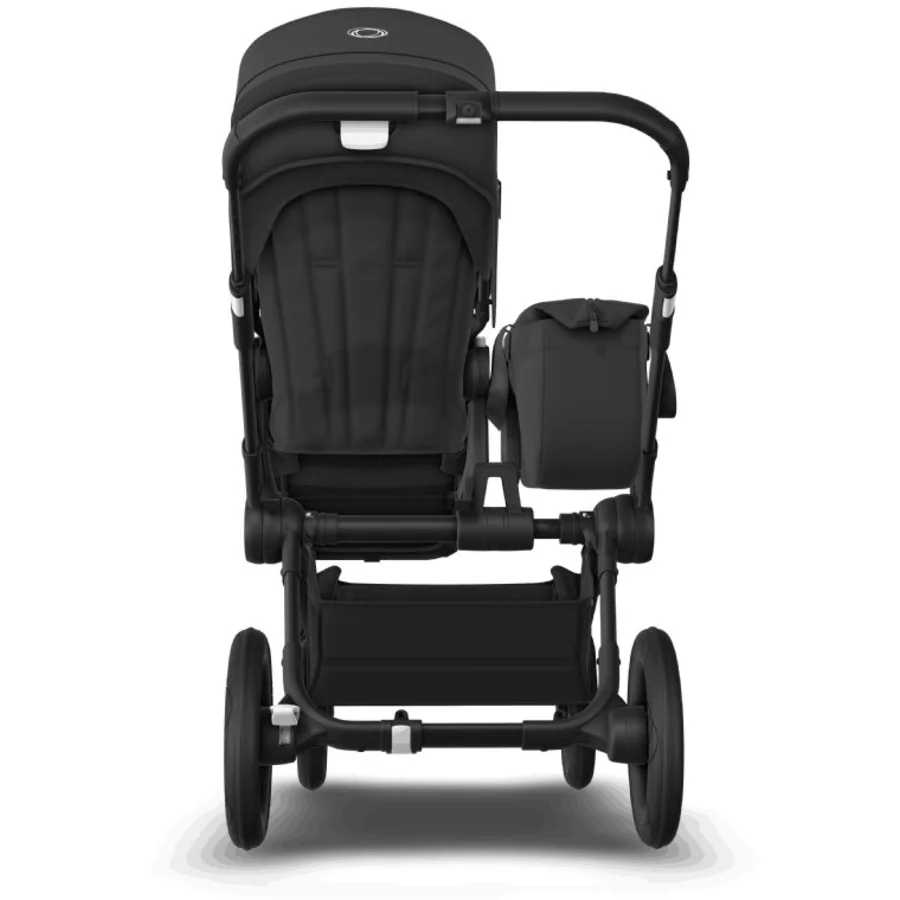 bugaboo Zwillingswagen Donkey 5 Twin Complete BlackMidnight Black