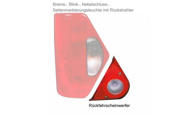 Zusatz-Rückfahrscheinwerfer für Rückleuchte