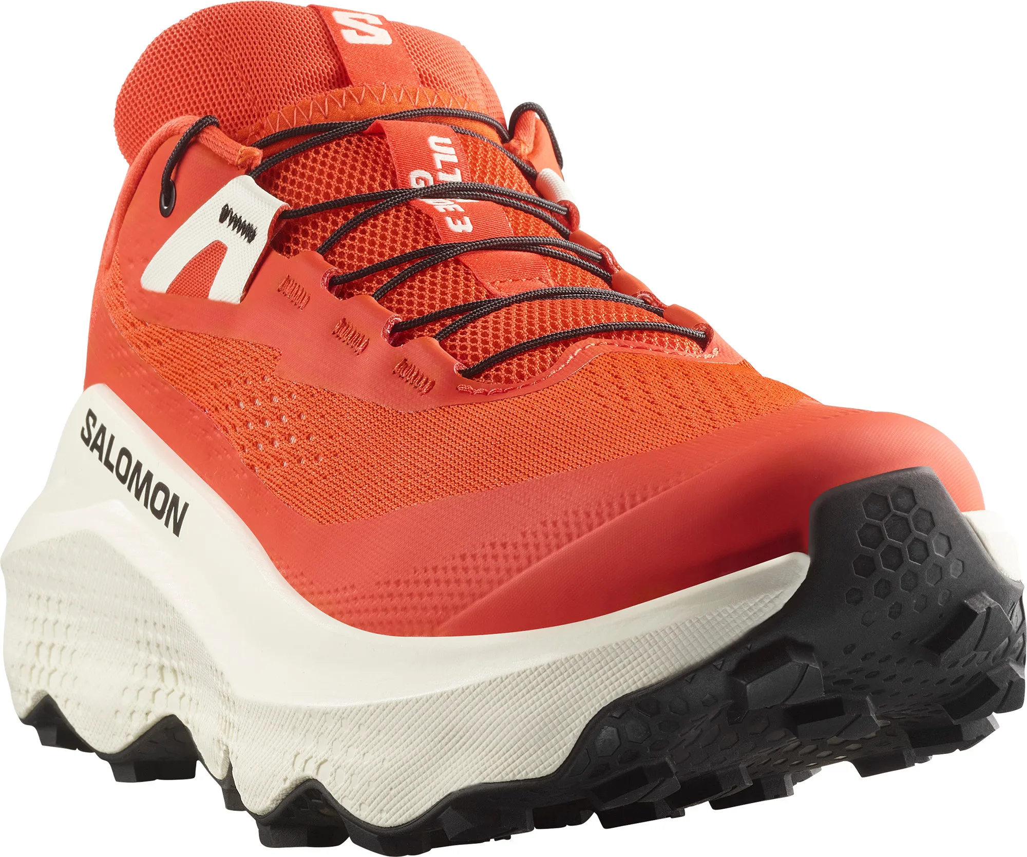 Salomon Men's Ultra Glide 3 Cherry Tomato/vanilla Ice/black