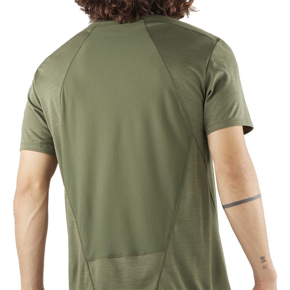 Salomon Outline T-Shirt Herren grape leaf