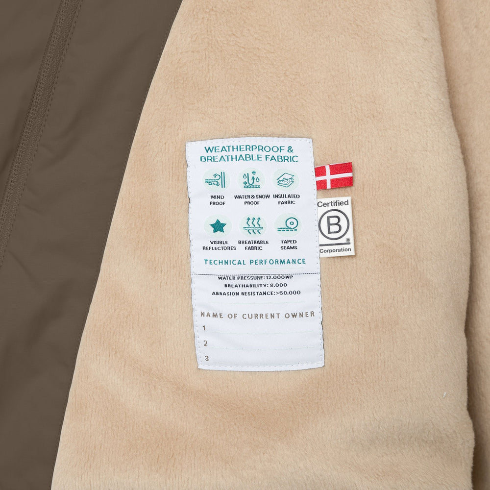 Køb Mini A ture Tarmac Green Matwang Fleece Lined Winter Jacket. GRS