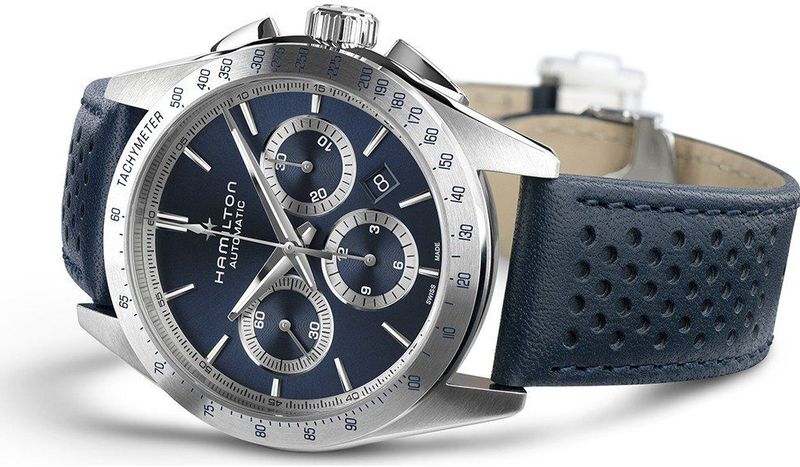 Hamilton - Jazzmaster Performer H36616640 - Chronograaf Horloge - 42 mm