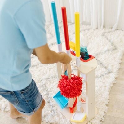 Melissa & Doug Deluxe Sparkle & Shine Rengjøringssett 11 Deler