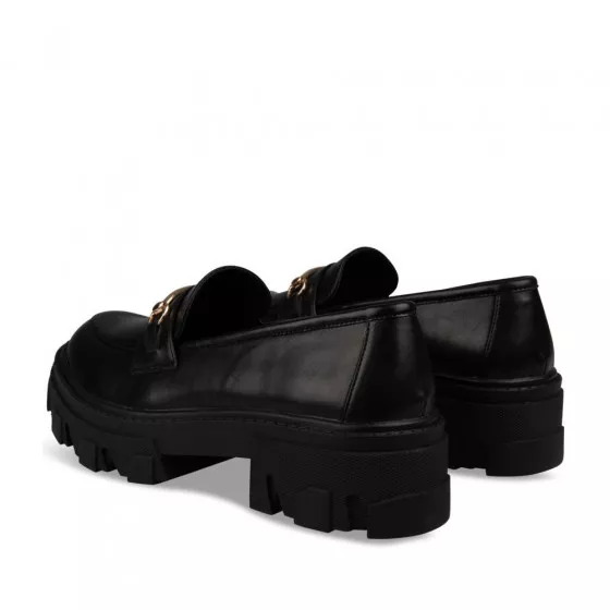 Mocassins NOIR VIA DONNA