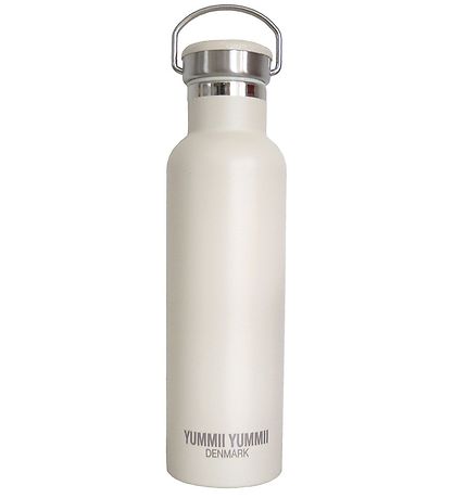 Yummii Yummii Termoflaske - 600ml - Rustfri St?l - Pearl White