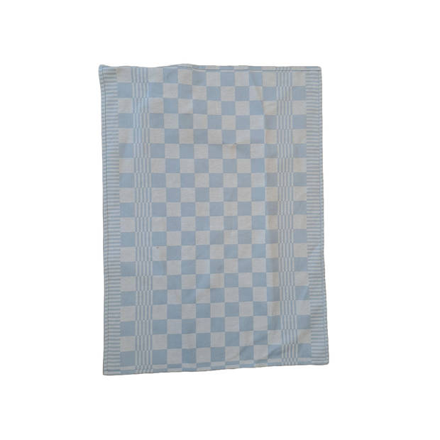 Blokker Theedoek Checker - 50x70 cm - Blauw