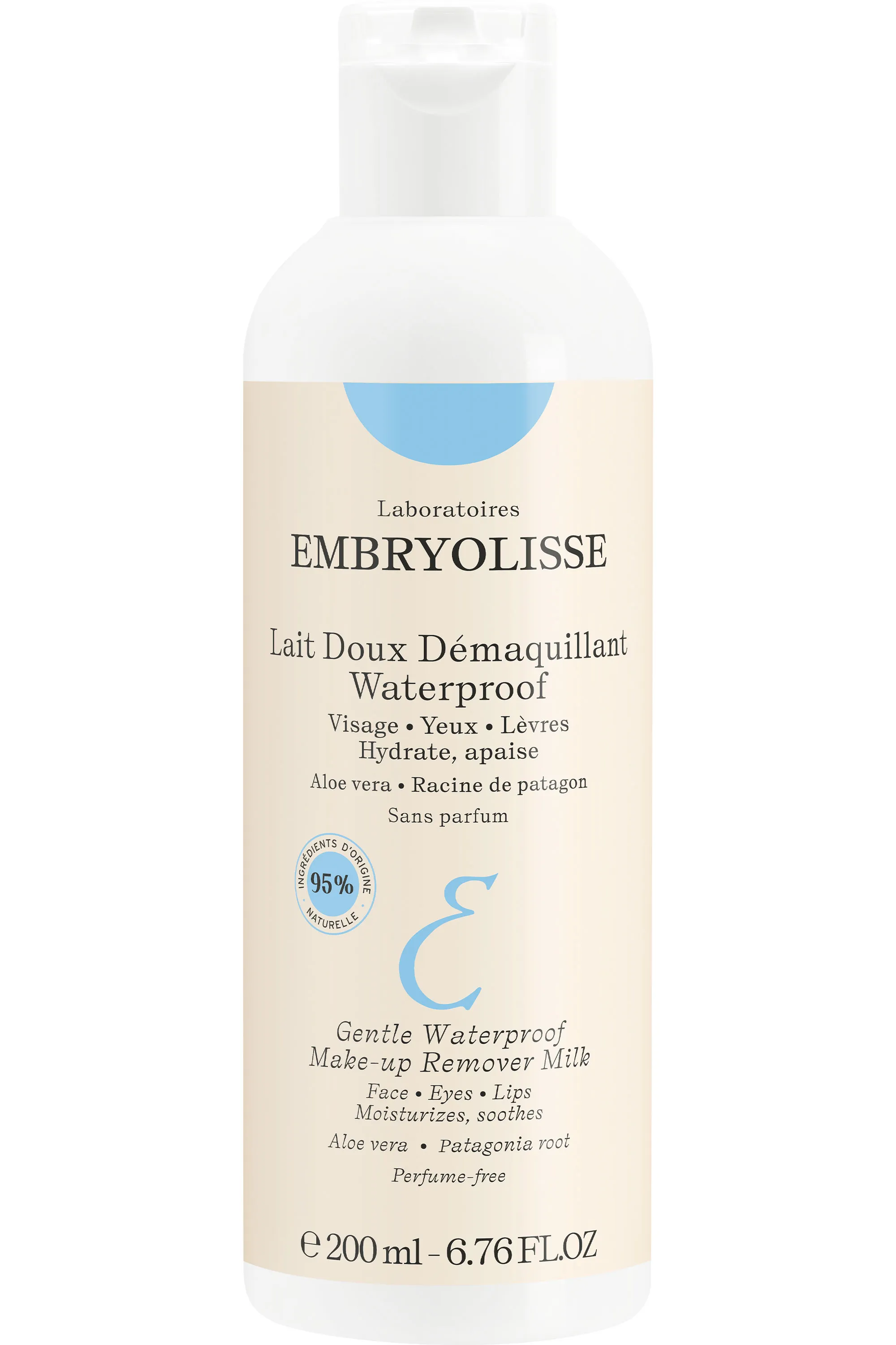 Embryolisse Lait doux démaquillant waterproof-200 ml