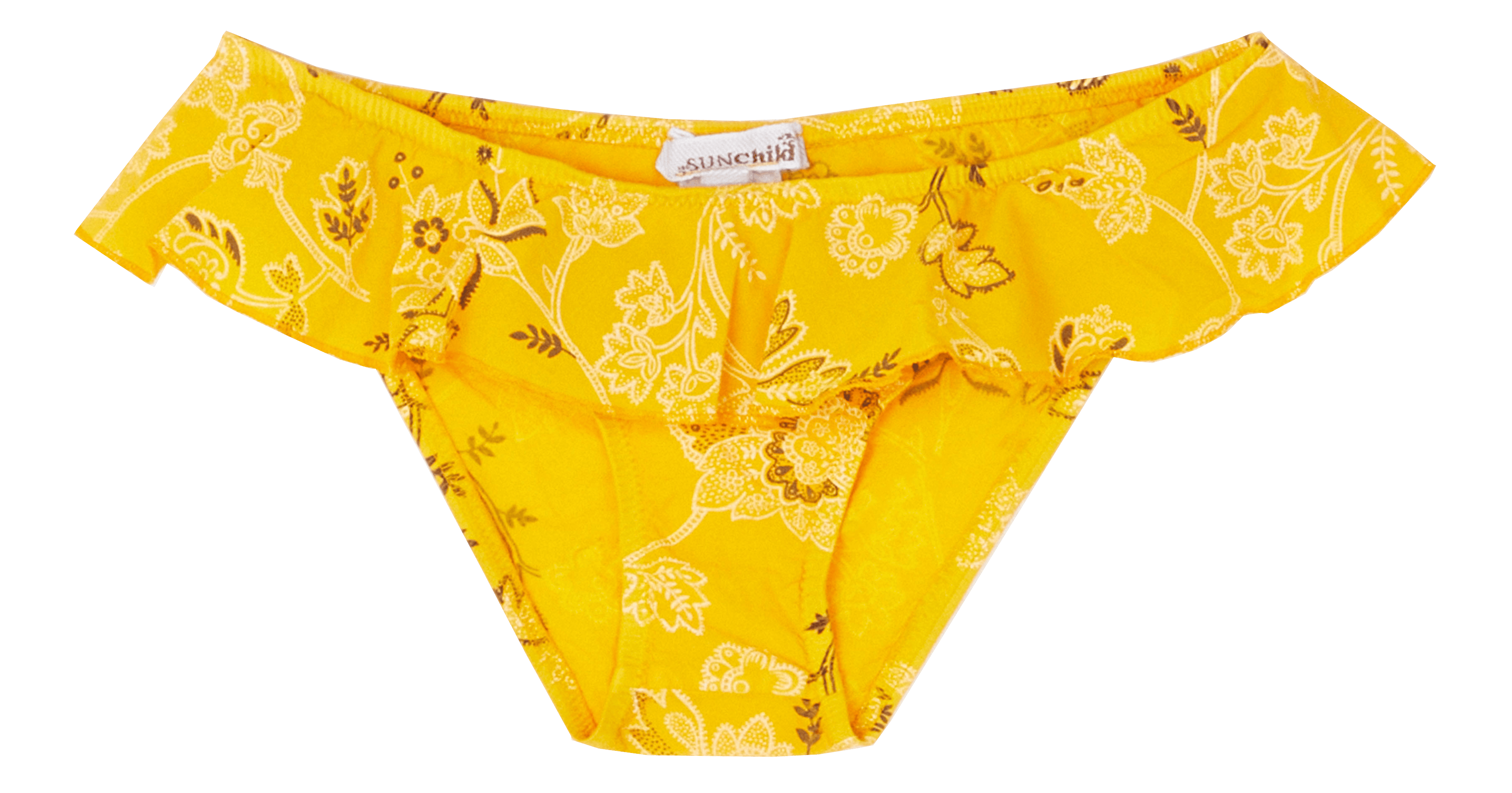 SANTOS - Culotte de maillot de bain | Jaune