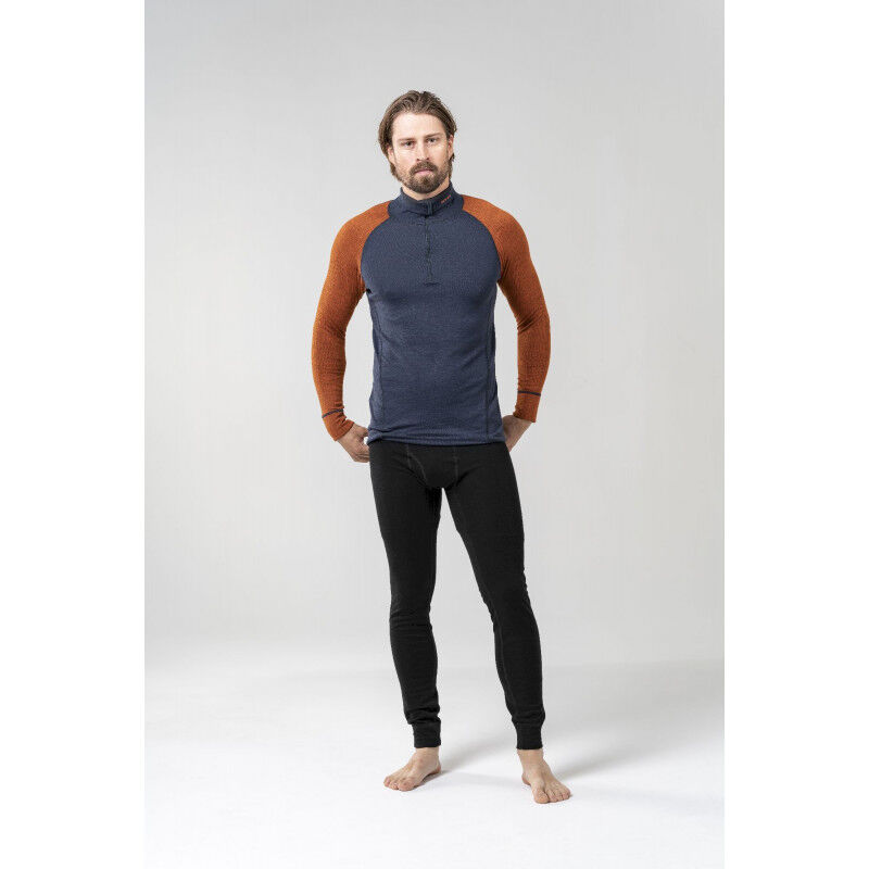 Duo Active Merino 205 Zip Neck - Maillot thermique laine mérinos homme