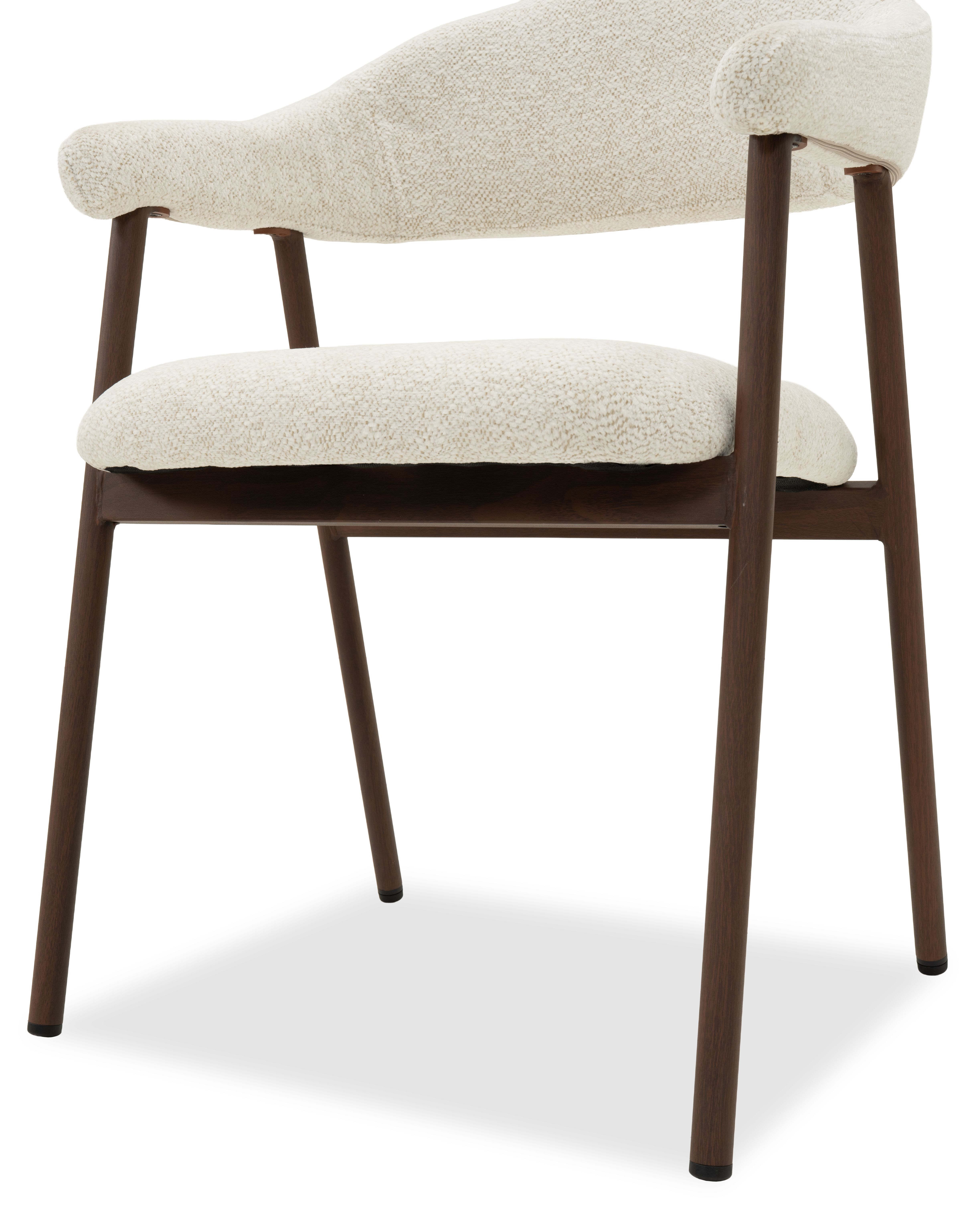 Eetkamerstoel Raven 22 Natural - Walnut Brynjar B54 x D54 x H80 cm