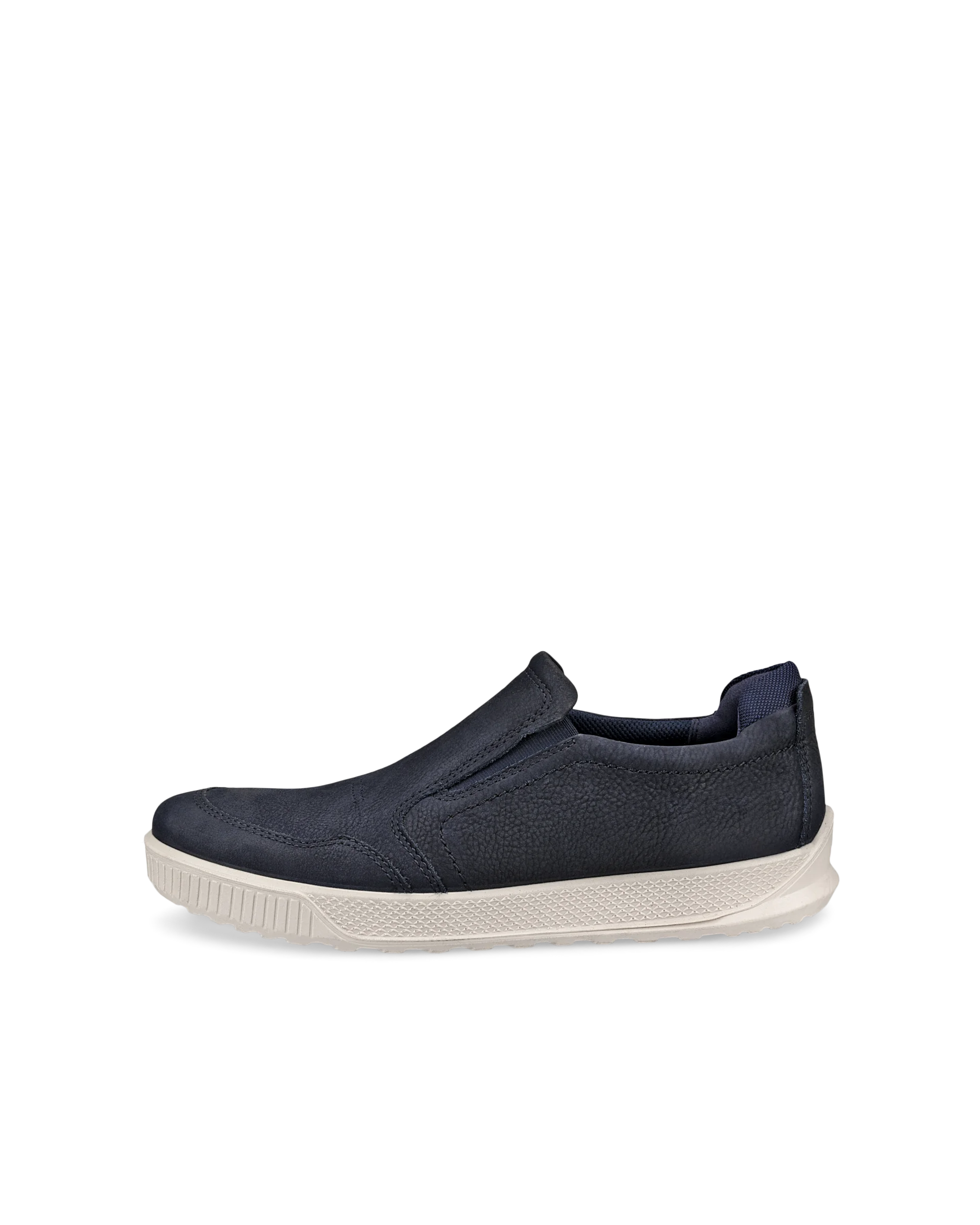 ECCO BYWAY Herren Nubuk-Slipper Marineblau