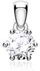 Dameshanger in 14k goud met Diamant