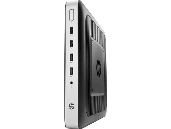 HP t630 - Tynd klient - tower - 1 x GX-420GI op til 2.2 GHz - RAM 4 GB - flash 8 GB - Radeon R7E - Gigabit Ethernet - HP ThinPro - skærm: ingen - tastatur: dansk - TAA-kompatibel