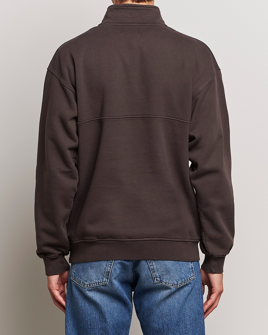 Colorful Standard Classic Organic Half-Zip Coffee Brown