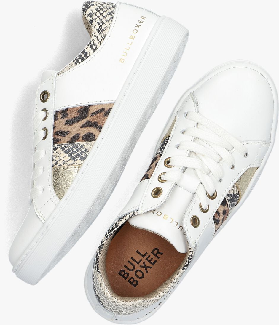 BULLBOXER witte bullboxer lage sneakers ahm031e5l