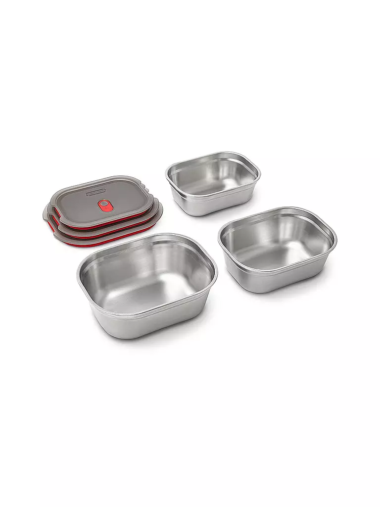 BLACK+BLUM Multifunktionsbox 900ml Edelstahl silber
