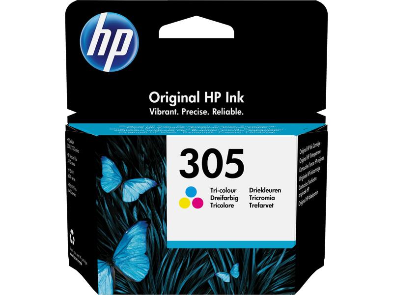 HP Tinte Nr. 305 (3YM60AE) Cyan/Magenta/Yellow Druckerpatrone