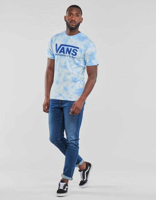 Vans - DROP V CLOUD WASH SS TEE - TRUE BLUE