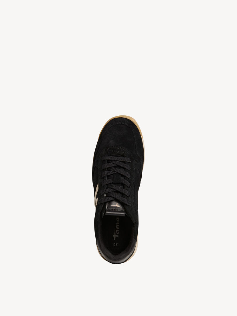 Leren Sneaker - zwart