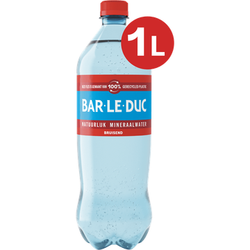 Bar-le-Duc Natuurlijk Mineraalwater Bruisend 1 L