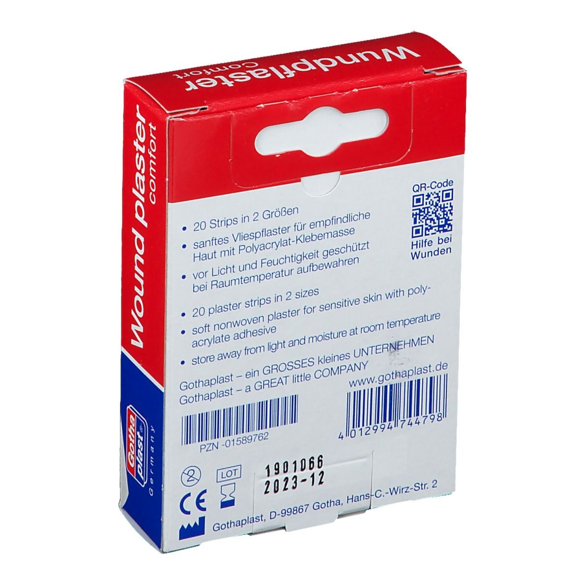 Gothaplast® Wundpflaster Comfort 2 Größen