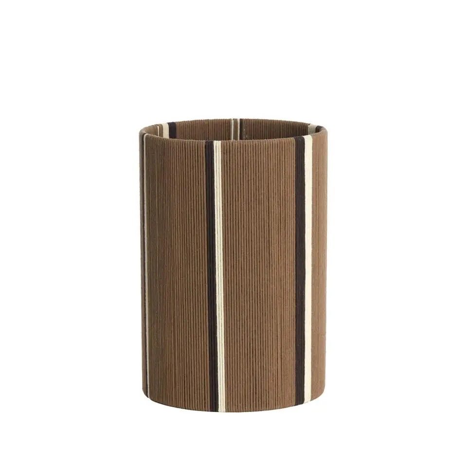 Lampenkap Medan - Donkerbruin - Ø25cm