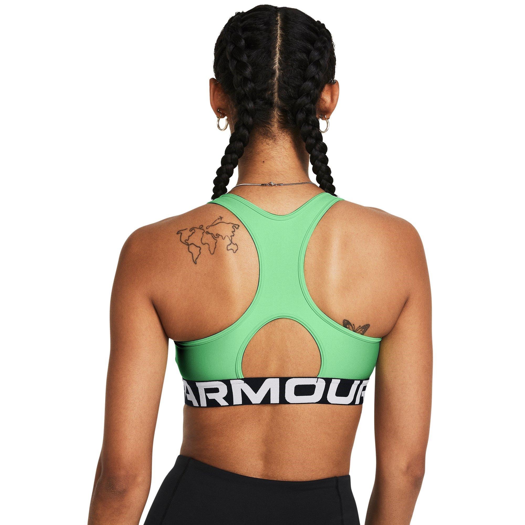 Under Armour HeatGear® Armour Mid Branded Sports Bra Women
