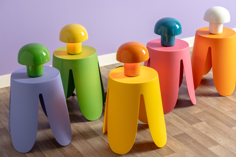 Table Lamp Fat Mushroom Mini LM2157BG Bright green