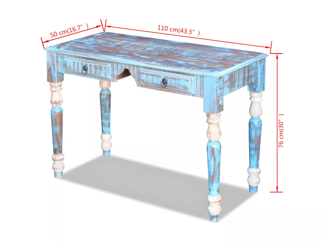 Bureau Bois de récupération massif