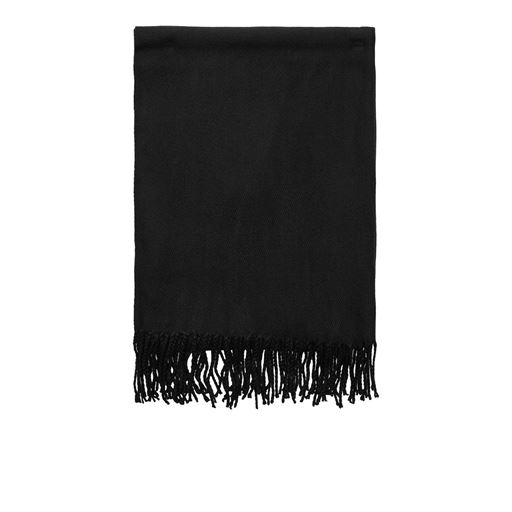 Jack&Jones Solid Halstørklæde, Sort, Onesize
