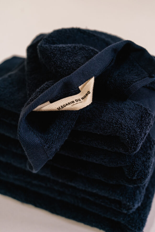 Magasin du Nord Collection New frotté dress blue håndklæde Mørkeblå