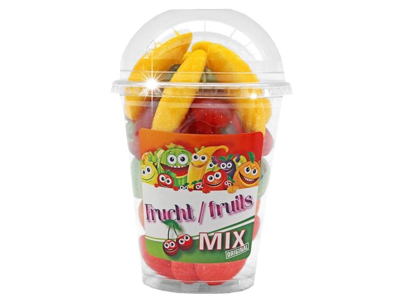 Snack Service Gummibonbons Frucht Mix 200 g Kaubonbonmix mit Fruchtaroma