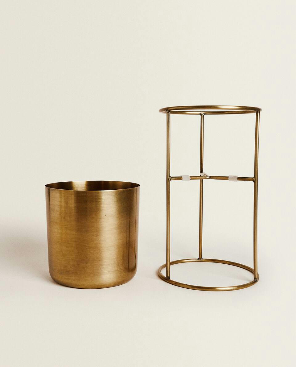 VASO DOURADO