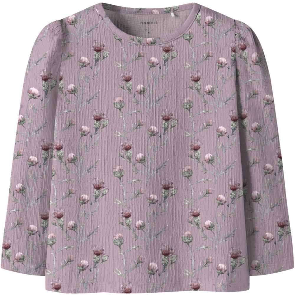 Køb Name It Dawn Pink Nmfteane Ls Top