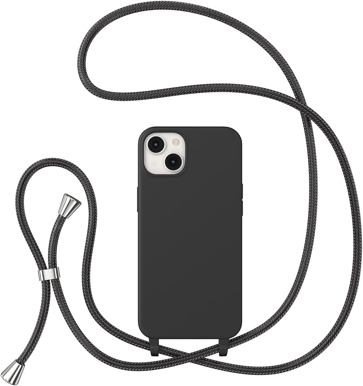 Handyhülle mit Band iPhone 14 Plus schwarz