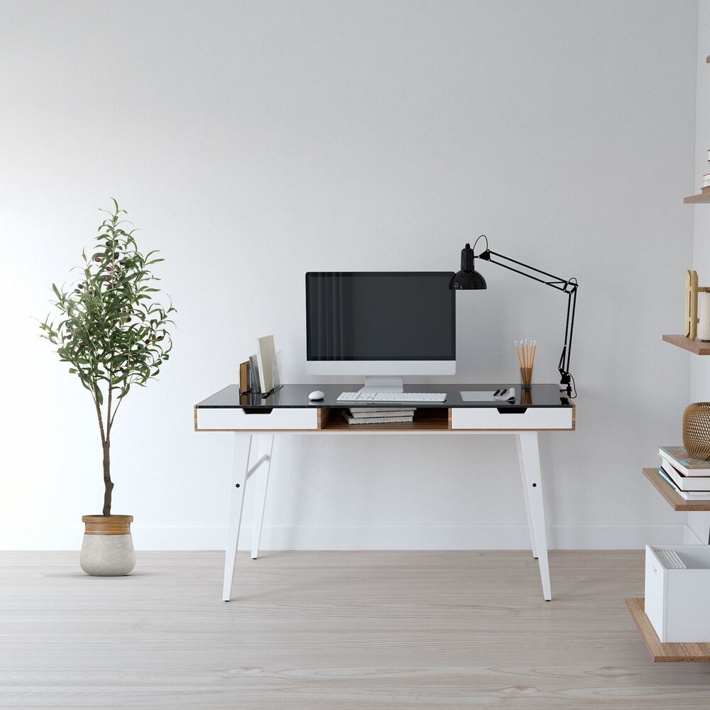 Kunstpflanze OLIVE Kunststoff hjh OFFICE