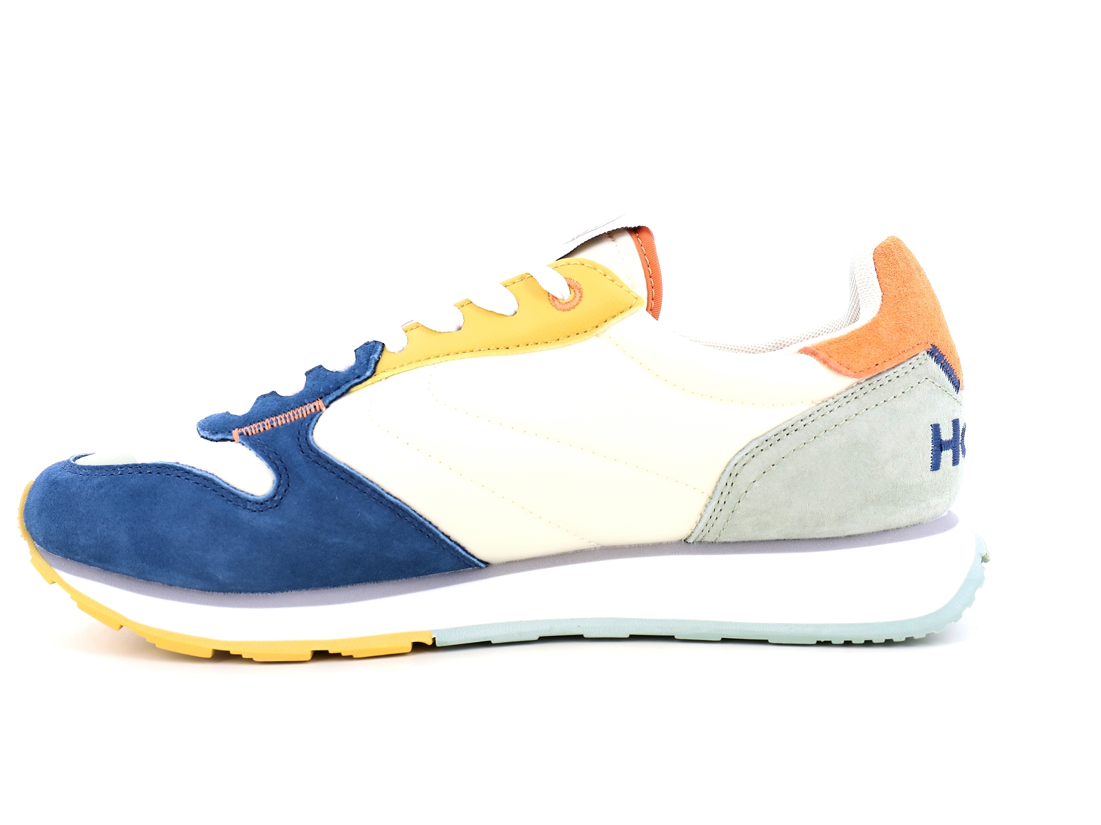 Hoff-PERGAMON Matières combinées Bleu-Orange